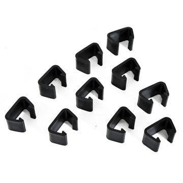 Set of 10 Fasteners Clip Outdoor Furniture Connectors Rattan Wicker Sofa Connectors