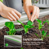 Galvanized Raised Garden Beds, Outdoor Planter Box, Set of 2, for Flowers, Herbs and Vegetables, Dark Grey