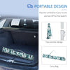 Beach Umbrella, 6.5' Easy-Assembly Sun-Shade Shelter with Sandbags and Carry Bag, Cool UV50+, Green