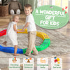 8PCs Kids Balance Beam Stepping Stones w/ Non-slip Foot Pads
