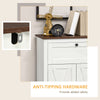 Farmhouse Sideboard Storage Cabinet with Doors and Drawer for Kitchen, Living room, 23.6