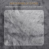 3-Step Dog Ramp for Sofa, Bed, and Couch, with Removable Cover, Light Grey