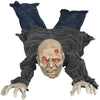62 Inch/5.2ft Life Size Outdoor Halloween Decoration Crawling Zombie, Animated Prop Decor with Sound and Motion Activated, Light Up Eyes, Creepy Sound
