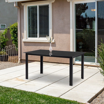 Aluminium Outdoor Dining Table for 6, 59