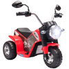 Kids Electric Motorcycle 6V Battery Powered Ride-On Dirt Bike 3-Wheels Motorbike with Horn Headlights Realistic Sounds 1.24mph Speed for Girls Boy 18 - 36 Months Red