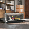 Heavy Duty Aluminum Truck Bed Tool Box, 36 Inch Wavy Plate Tool Box Chest, Waterproof Storage Toolbox Chest Organizer