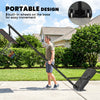 Soozier Portable Basketball Hoop Outdoor, 4.4-10ft Adjustable Height Basketball Goal with Wheels, Fillable Base and Sandbag