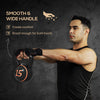 Soozier Three-Piece Kettlebell Set Weights with Storage Stand for Home Gym Weight Lifting Training, 5lbs, 10lbs, 15lbs (2.2kg, 4.5kg, 6.8kg)