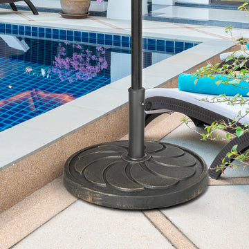40 lb Heavy Duty Patio Umbrella Base, 21