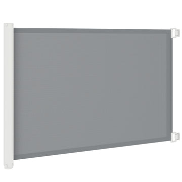 Retractable Pet Safety Barrier Gate, Flexible and Extensible for Stairways Doorways Hallways, Grey