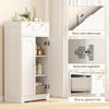 Bathroom Floor Cabinet with 2 Drawers - White