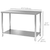 Stainless Steel Workbench, 24
