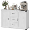 Sideboard with 3 Drawers and 2 Doors, 47