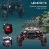 12V Battery-powered Kids Jeep Ride On Police Car with Parental Remote Camouflage
