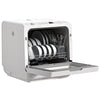 Portable Dishwasher, Counter Dishwasher with 4 Place Settings, 5 Washing Programs, Air-Dry Function, 6L Water Tank
