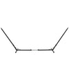 Adjustable Hammock Stand, Fits 10-13 ft Hammocks Up to 264lbs Capacity,Black