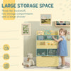 Kids Bookcase with Storage Drawer for Books, Reading Nook, for Classroom, Bedroom, Playroom, Green