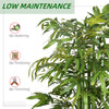 6 FT Artificial Tree Bamboo Tree Fake Plants in Pot for Home Office Living Room Decor, Green