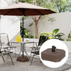 Square Patio Umbrella Base Holder, Outdoor Umbrella Stand, 17.7