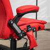 Executive Massage Chairs Heated High Back Reclining Office Chair Swivel Leather Adjustable Vibrating Furniture Black