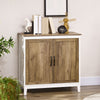 Farmhouse Sideboard, Storage Cabinet with 2 Doors and Shelves Kitchen, Living room, 30.9