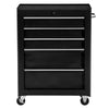 5-Drawer Rolling Tool Cabinet on Wheels, Lockable Tool Chest, Tool Organizer for Garage, Factory and Workshop