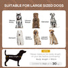Elevated Dog Bed with Canopy, Portable Raised Dog Cot for L Sized Dogs, Indoor & Outdoor, 36
